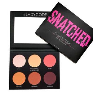 LadyCode “Snatched” Face Palette – Contour Highlight Blush Powder– New